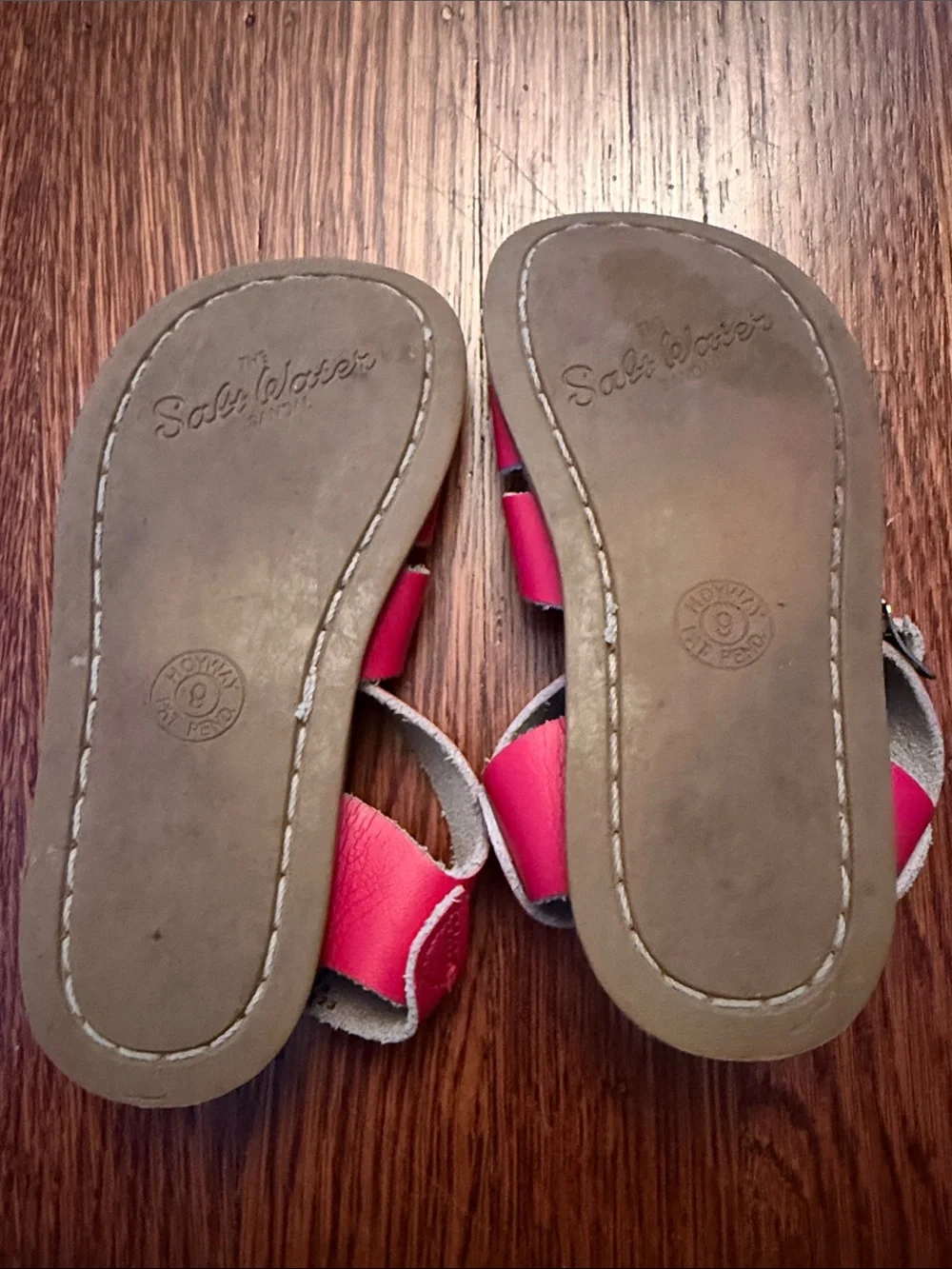 Salt water sandals